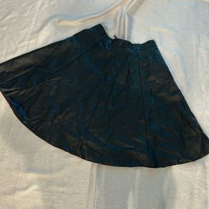 Vegan leather Skirt.